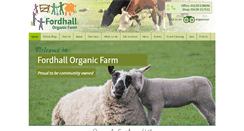 Desktop Screenshot of fordhallfarm.com